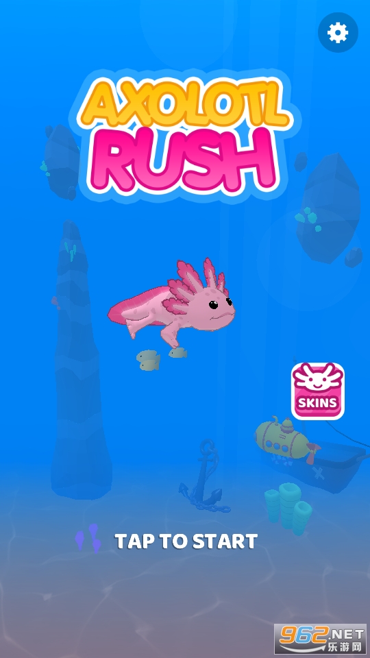 AxolotlRush(蝾螈冲刺游戏)