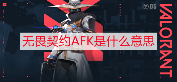 无畏契约AFK是什么意思 AFK含义攻略