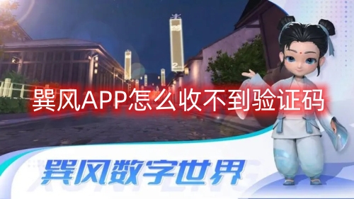 巽风APP怎么收不到验证码 收不到验证码解决方法